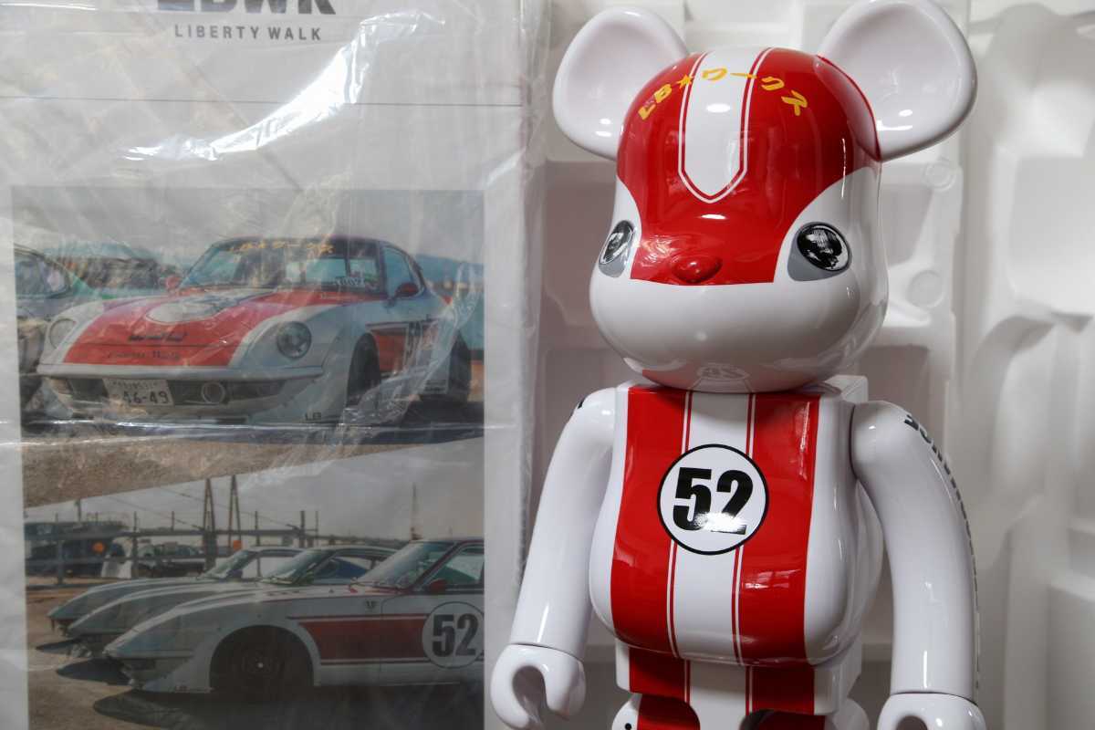 メディコム・トイ BE@RBRICK ベアブリック 1000% LBWK リバZくん