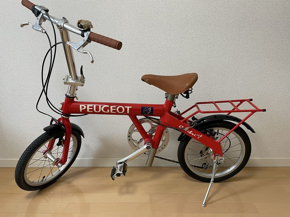 プジョーの自転車-