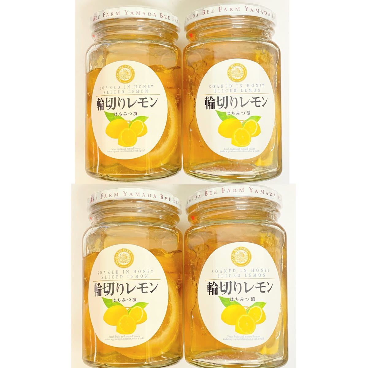 6/28まで!数量限定 山田養鶏場 はちみつレモン420g×4