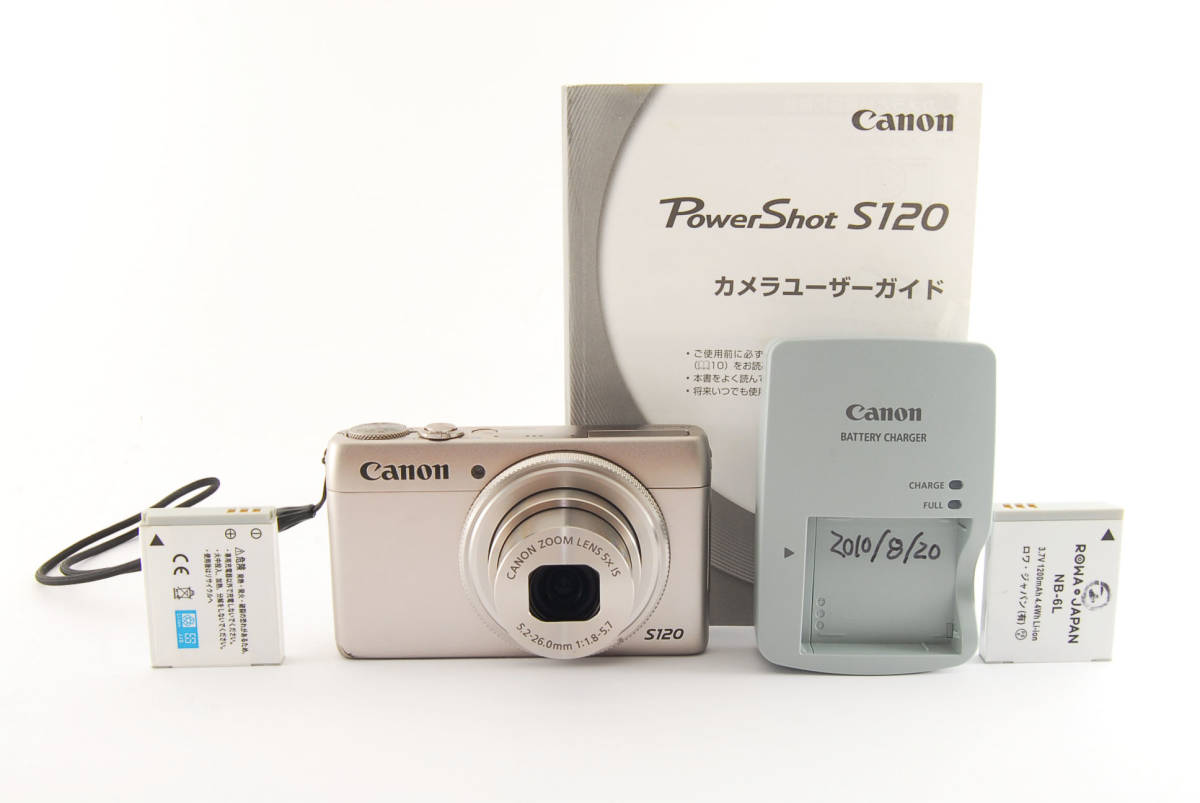 ☆動作確認済☆Canon Power Shot S120 キヤノン コンパクトデジタル