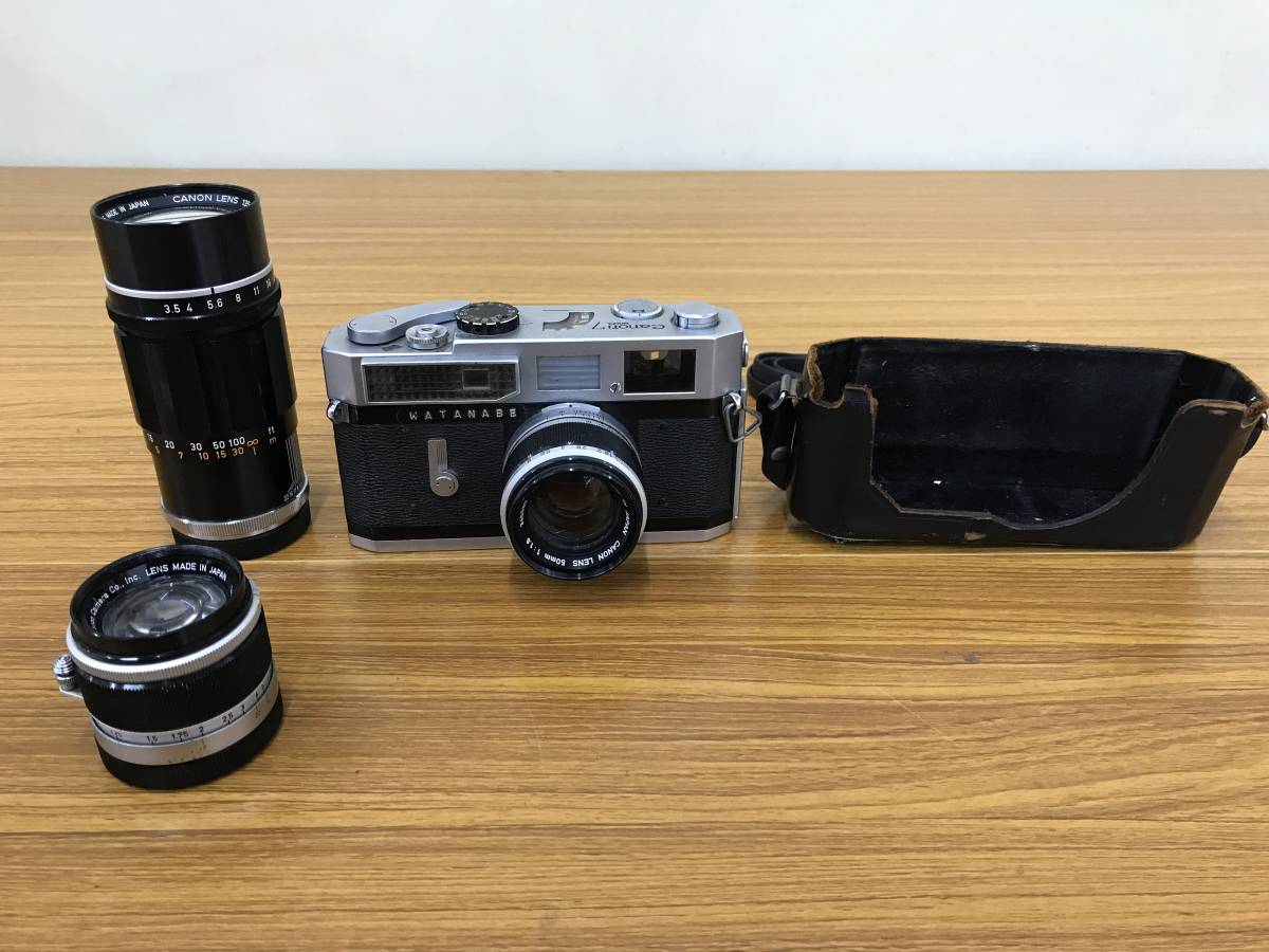 ☆ Canon Model 7 キャノン モデル 7 レンジファインダー フィルム