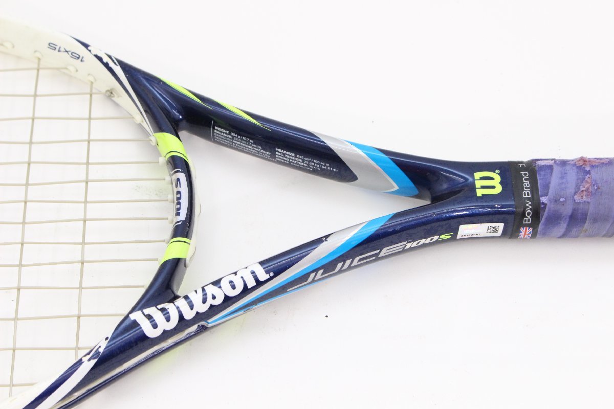 Wilson/ウィルソン ◆ 硬式テニスラケット [Juice100S] ■ A1402_画像3