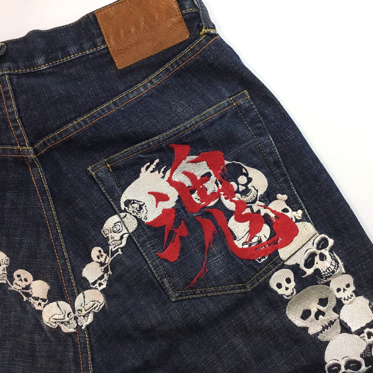 □EVISU(エビス/エヴィス)ジーンズ デニム ボトムス 戒魂 □EVISU(エビス/エヴィス)ジーンズ デニム ボトムス 戒魂