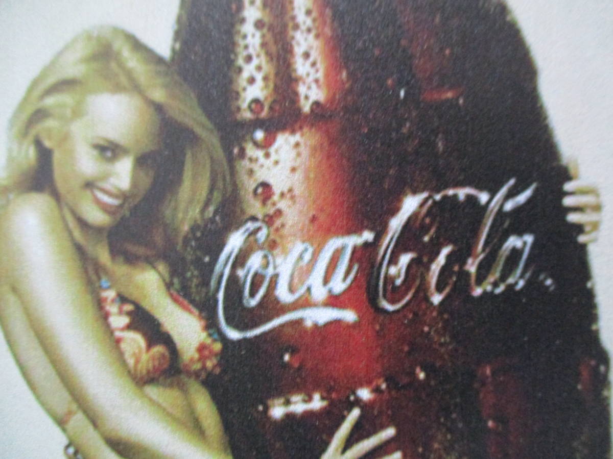新品 壁掛けプレート コカ・コーラ Coca-Cola セクシーガール 美女 ビキニ 水着 パネル 壁飾り インテリア雑貨 ブリキ看板 居酒屋 バーBAR_画像5