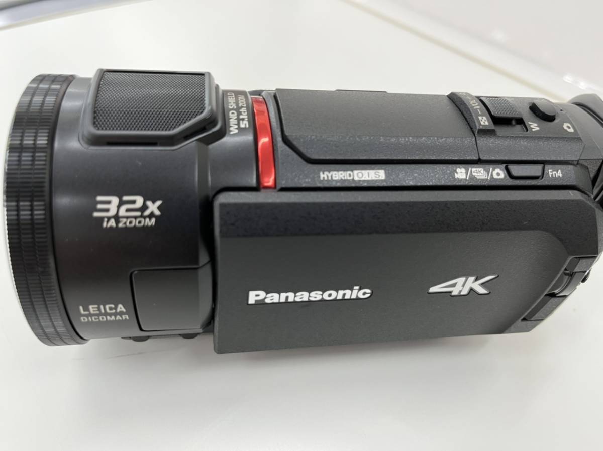 送料無料☆美展示品 パナソニック 4K ビデオカメラ WXF1M 64GB ワイプ