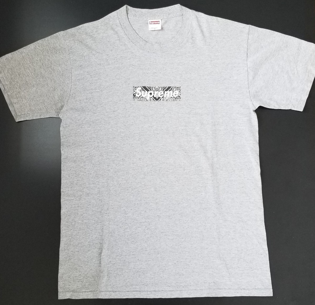 Supreme レア 初期 ペイズリー Box Logo tee　シュプリーム