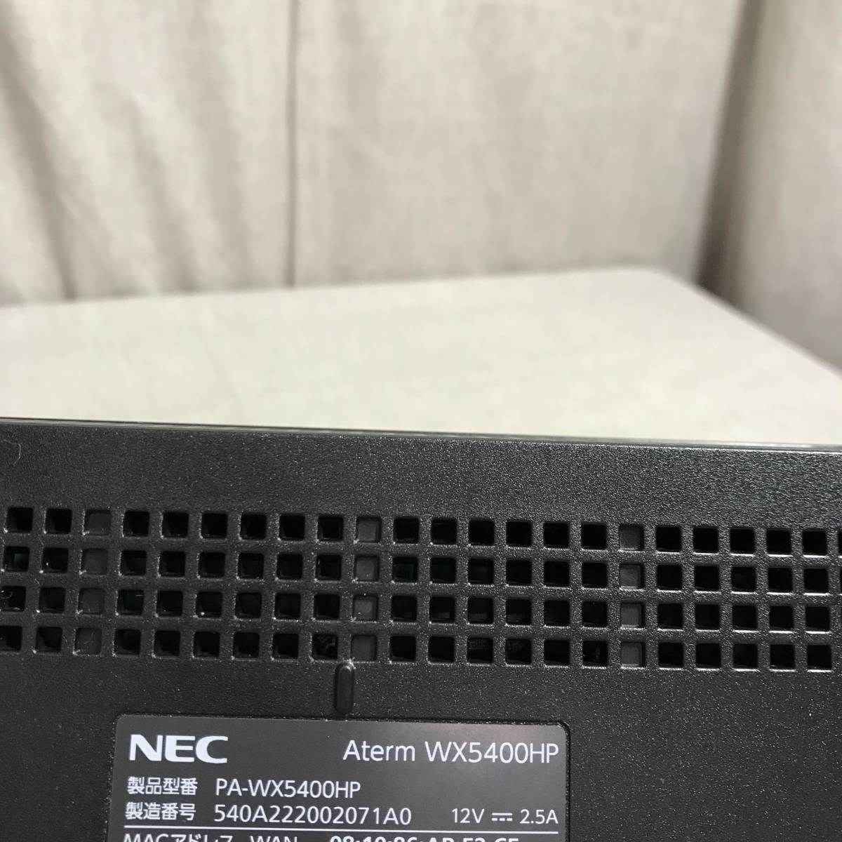 交換無料！ NECパーソナル Aterm WX5400HP 21 fucoa.cl