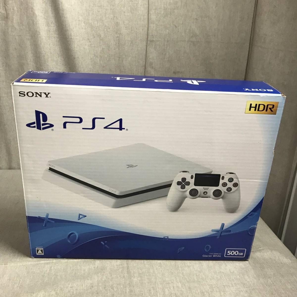 していない PlayStation4 ホワイト 500GB yrtQs-m48762032311 CUH-2200AB02 もともとビ