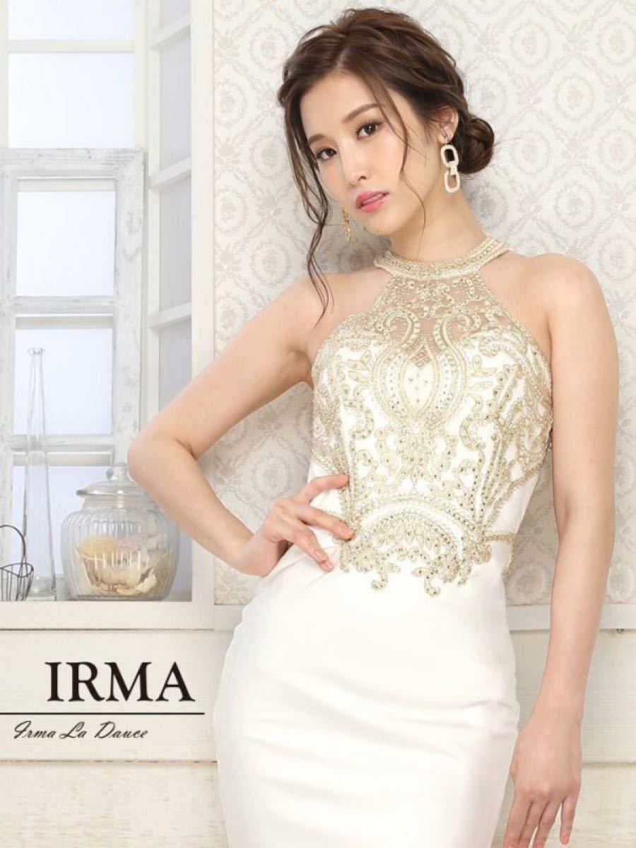 【IRMA】刺繍デザインシアーレースアメスリタイトミニドレス