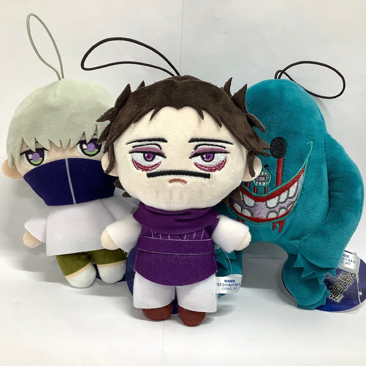 呪術廻戦 ROUND1限定 マスコット ぬいぐるみ 〜3種セット〜 呪術廻戦 ROUND1限定 マスコット ぬいぐるみ 〜3種セット〜
