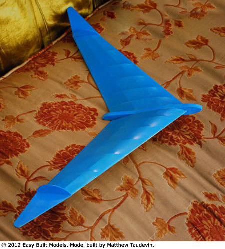 《グライダー》JETEX製 EVG Flying Wing(L/C仕様)（翼長：27.4”=695mm）・・・残り1_画像7