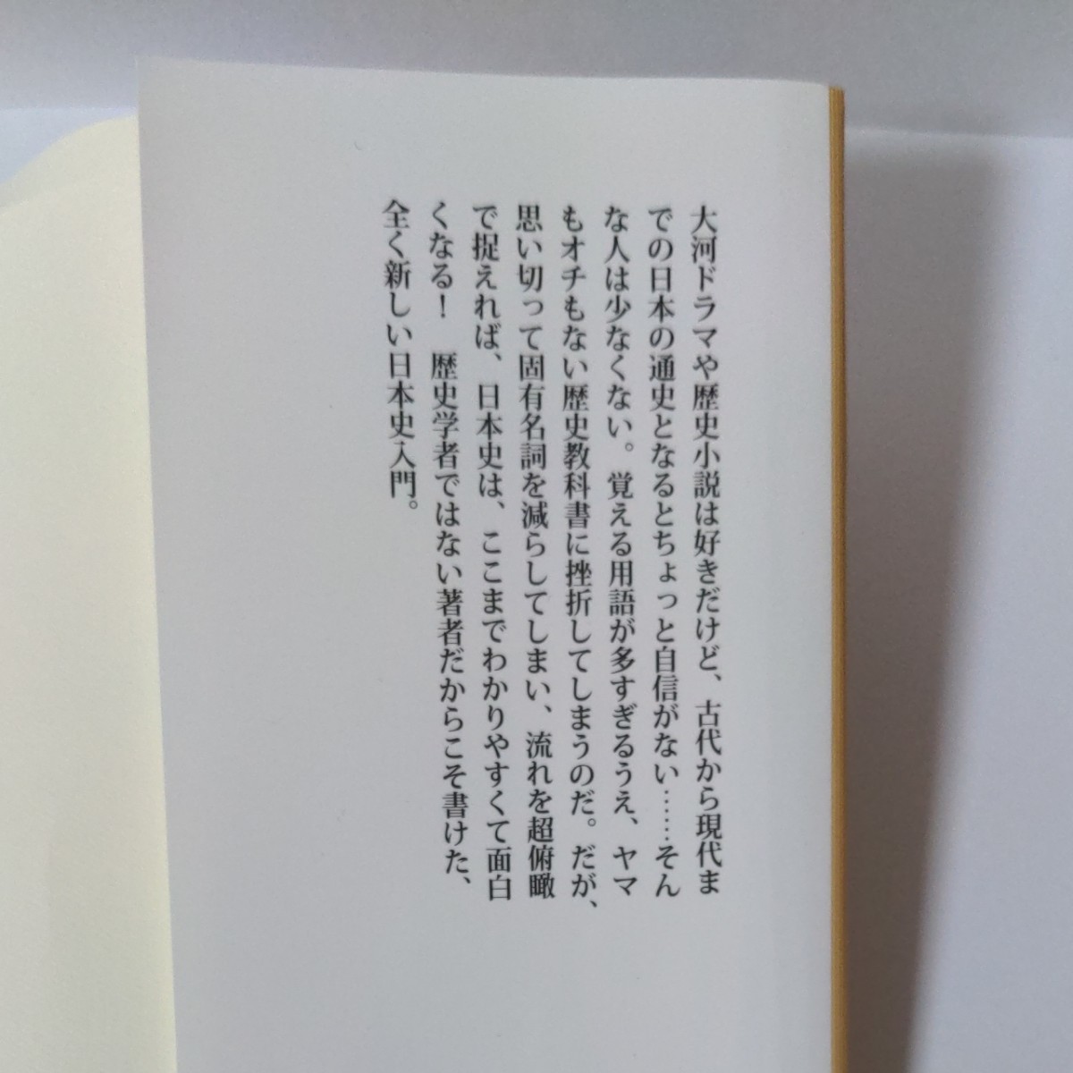 絶対に挫折しない日本史　古市憲寿 　新潮新書