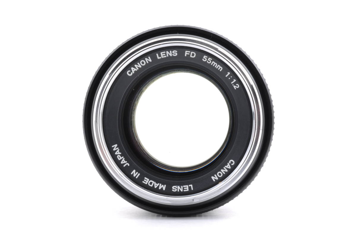 キャノン CANON FD 55mm F1.2 フード付き-