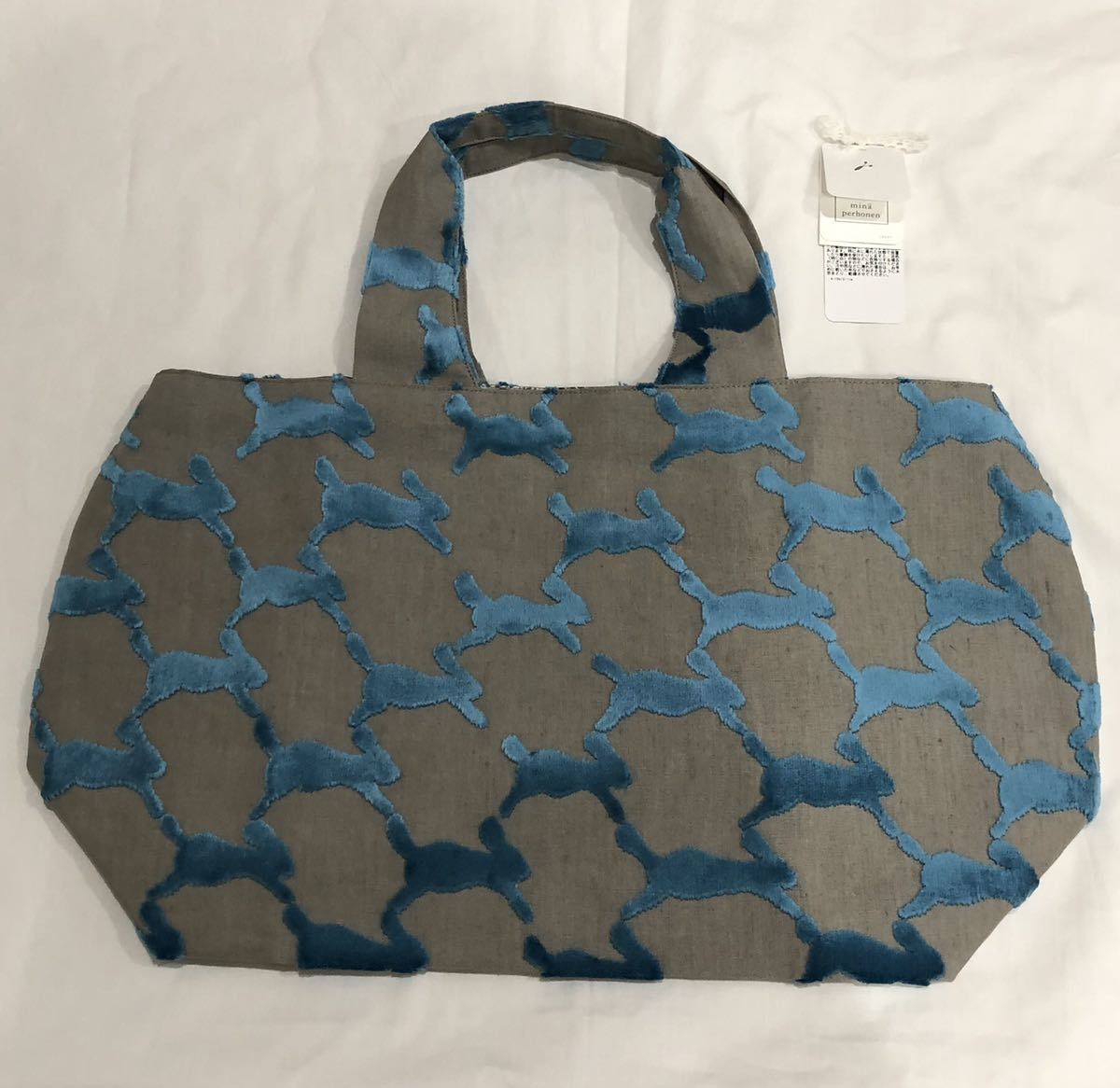 未使用 新品 限定 タグ付きミナペルホネン mina perhonen run run run