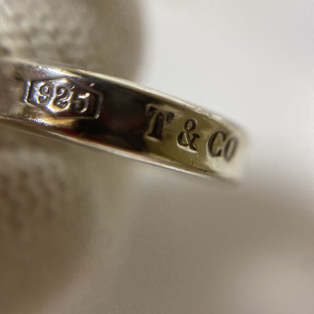 TIFFANY&Co ティファニー 指輪 リング 1837 ナローリング silver925