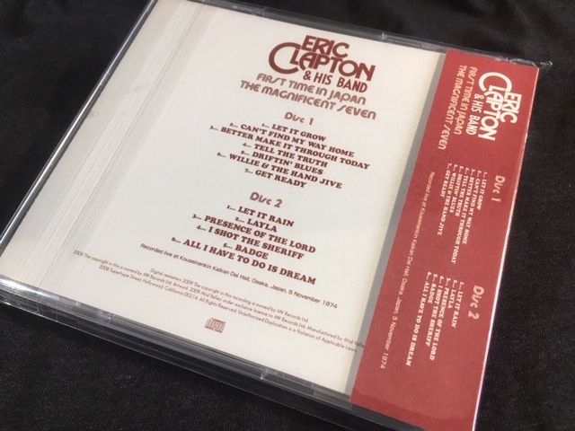 特価品！Mid Valley ★ Eric Clapton - 大阪の七人「The Magnificent Seven」プレス2CD_画像2