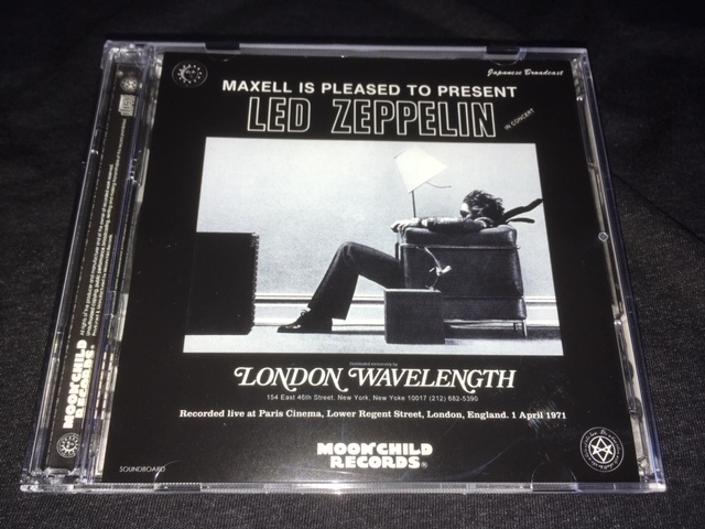 Moon Child ★ Led Zeppelin -「BBC 1971」ジャケットタイプC Japanese Broadcast プレス2CD_画像1