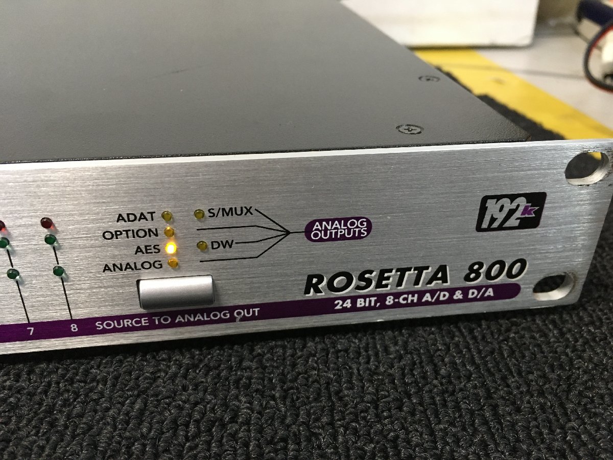 ♪APOGEE ROSETTA 800 AD/DAコンバーター #1♪ ♪APOGEE ROSETTA 800 AD/DAコンバーター #1♪