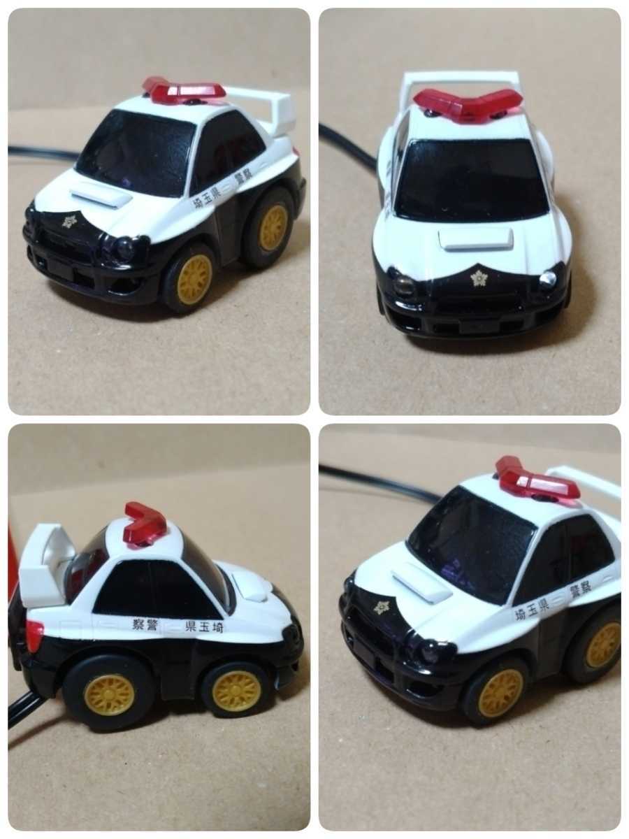  dummy scanner Impreza WRX patrol car Choro Q Saitama prefecture .LED 12V 4 light blinking anti-theft SUBARU minicar Kanto new goods 