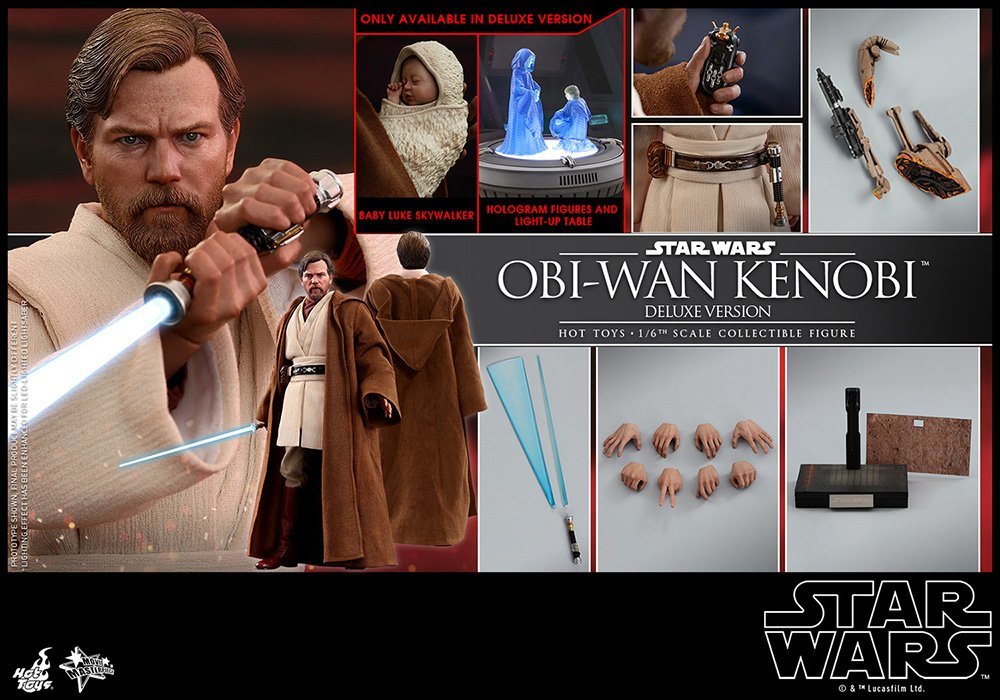 新品未開封1/6スケールフィギュア オビ=ワン・ケノービ ボーナス