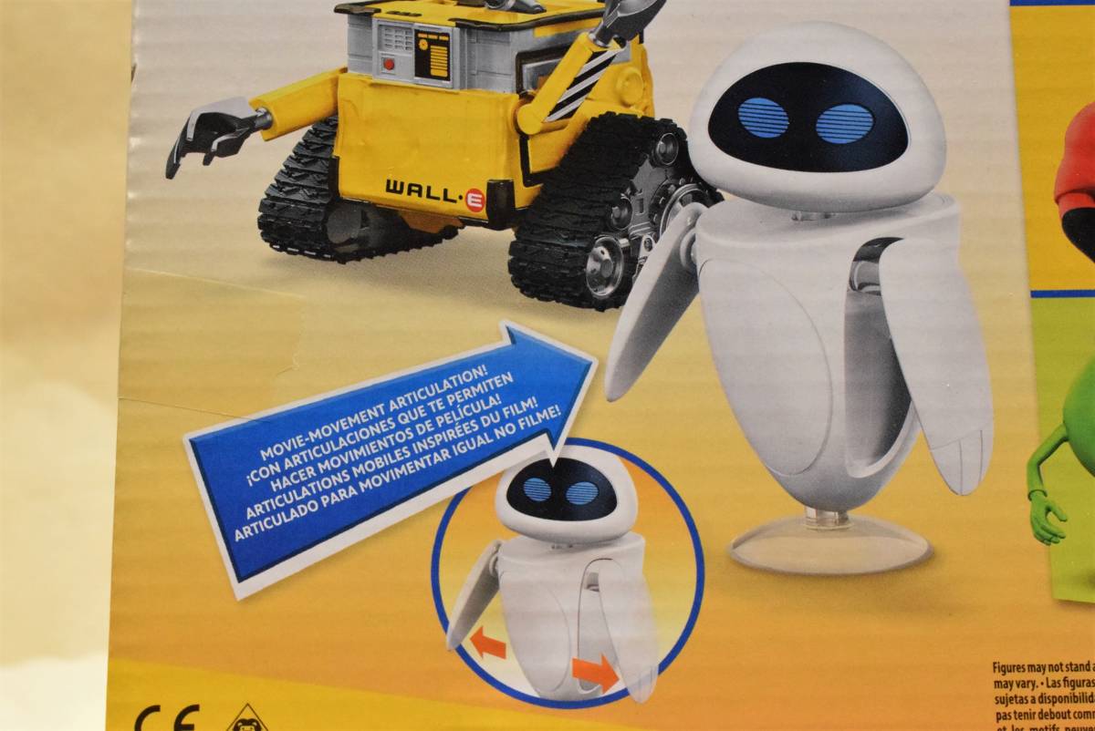 WALL・E(ウォーリー)&EVE(イヴ) 2種セット アクションフィギュア WALL・E(ウォーリー)&EVE(イヴ) 2種セット アクションフィギュア