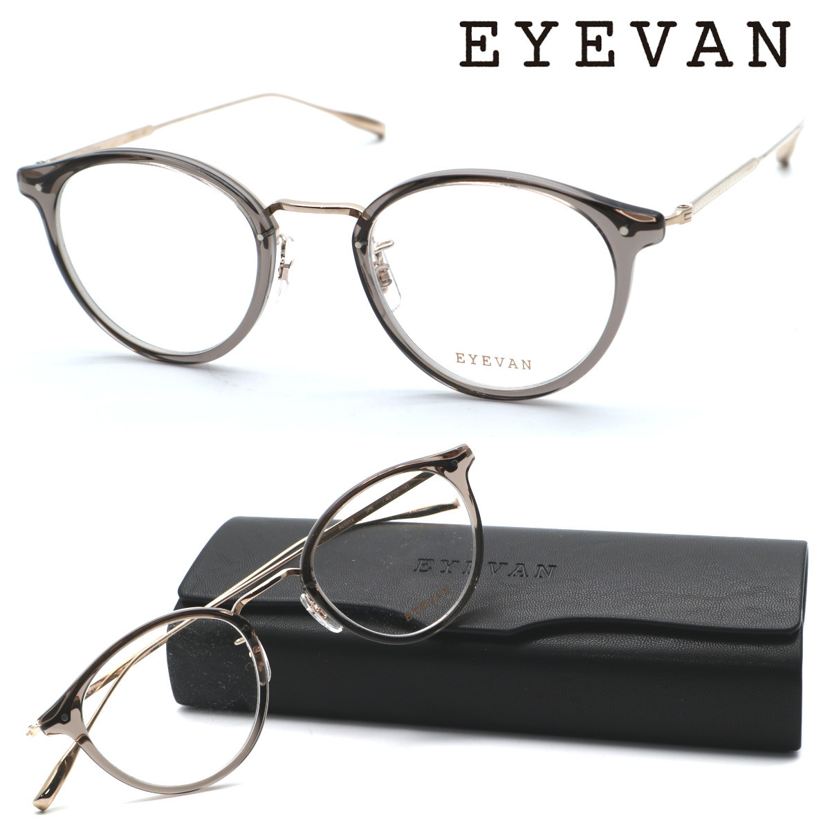 ☆新品・展示品☆【EYEVAN】アイバン メガネ Acosta col.SMK☆正規品