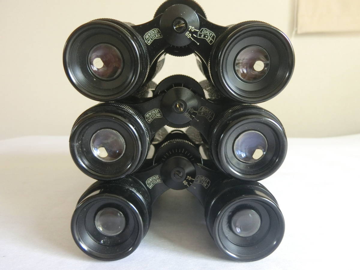 Hensoldt ヘンゾルト 双眼鏡 Dialyte 3本 (8x56 Nacht, 8x42 ?, 8x32) 6