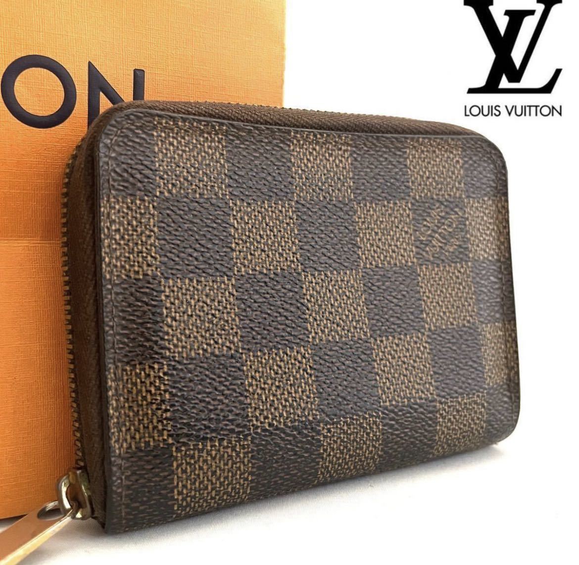 ルイヴィトン】LOUIS VUITTON ジッピーコインパース ラウンド