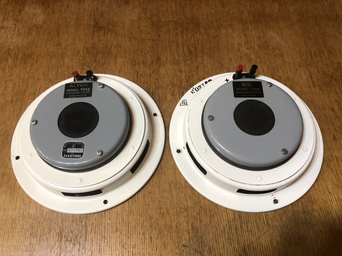 ALTEC 755E フルレンジユニット パンケーキ ALTEC 755E フルレンジユニット パンケーキ
