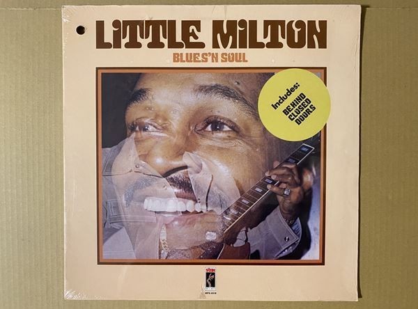 シールド 未開封 82年 リマスター 再発盤 ファンキーブルース Little Milton Blues'N Soul Memphis Horns STAX 激渋 ブルース サザンソウル_画像1