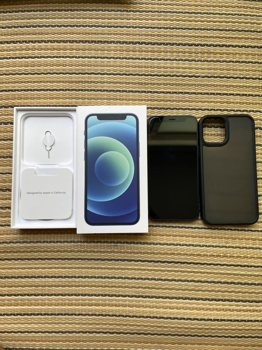 Apple Phone 12 mini 128GB ブルー SIMフリー SIMロック解除 www