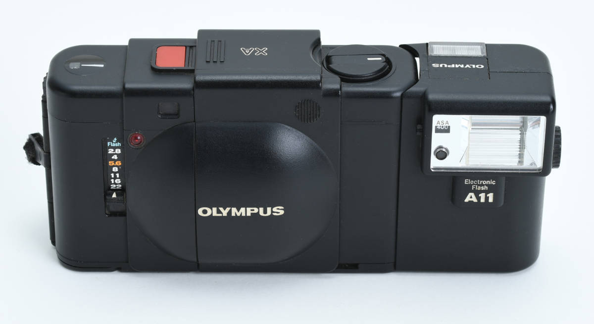 OLYMPUS オリンパス XA コンパクトフィルムカメラ F-ZUIKO 1:2.8 f=35mm シャッター 露出計OK