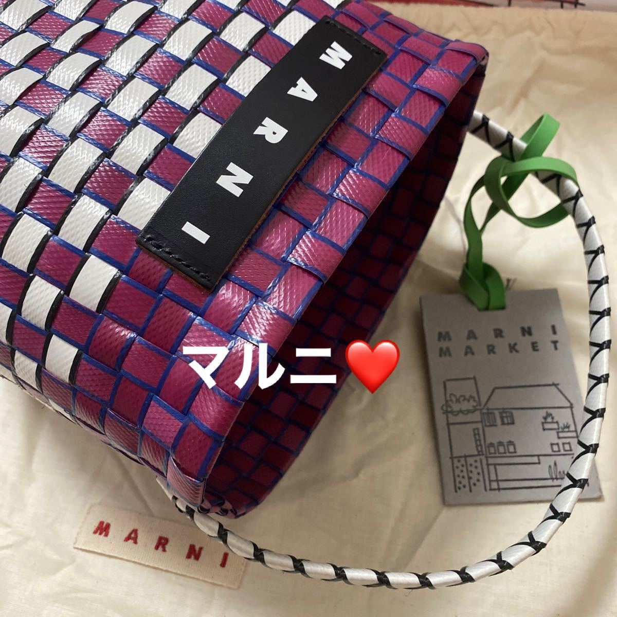 マルニフラワーカフェ ピクニック カゴバッグ 阪急うめだ 百貨店購入