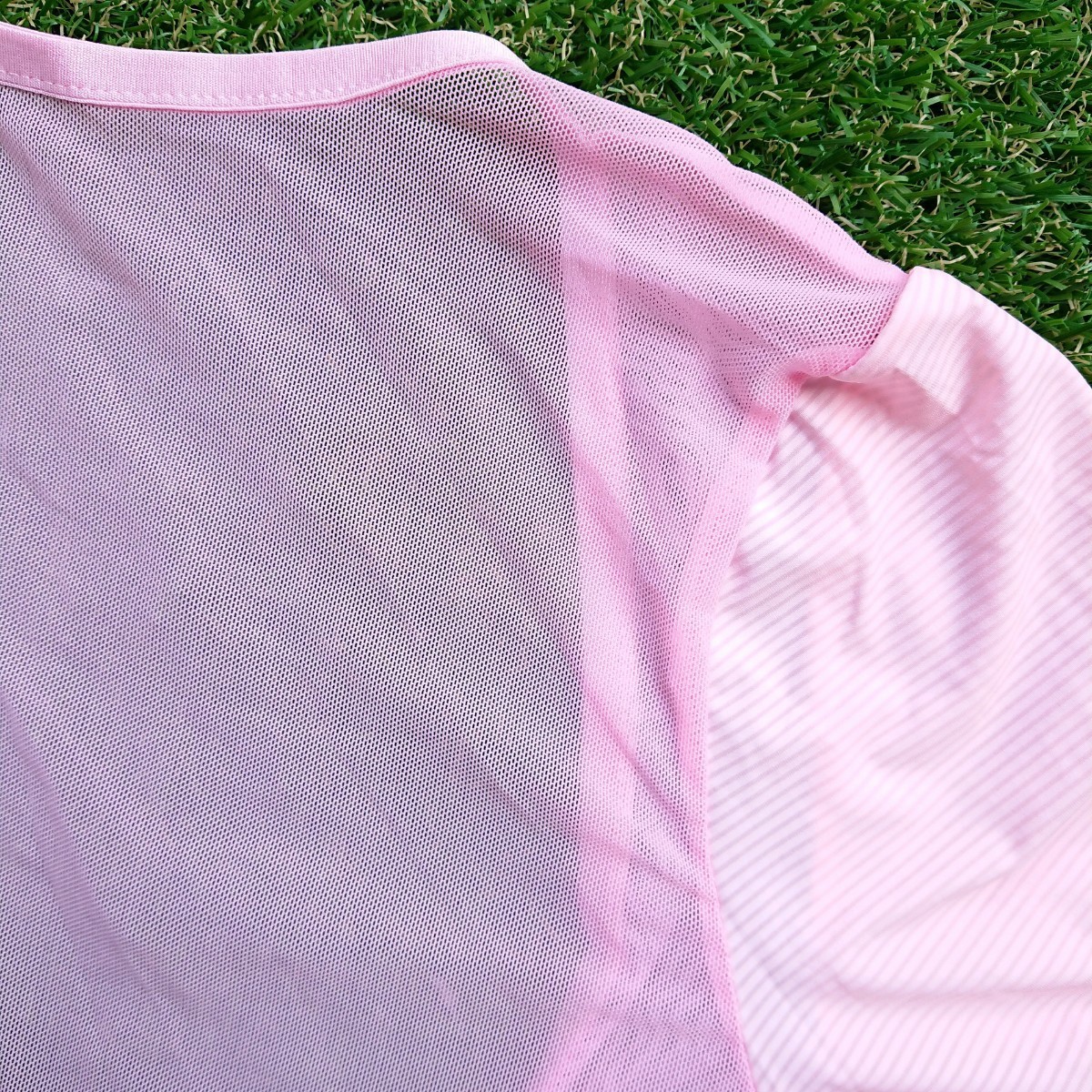 冷感 ゴルフインナー 日焼け防止 レディース フリーサイズ ピンク
