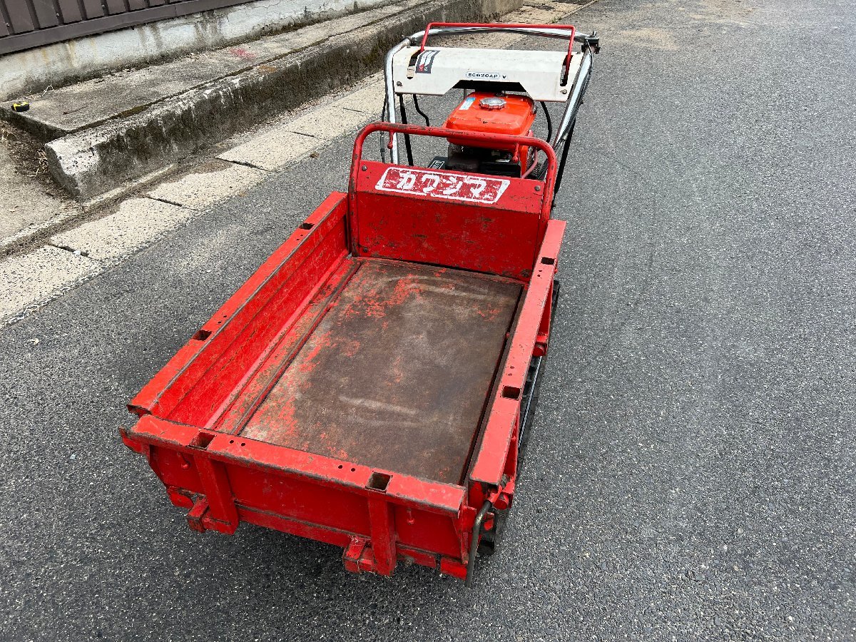 動作確認済み カワシマ 手動ダンプ運搬車 EC620AP