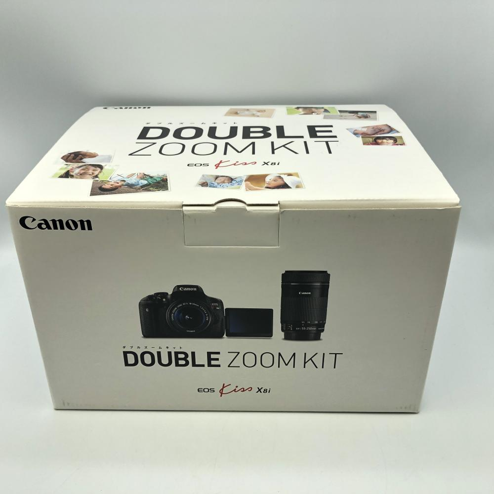 中古】Canon EOS Kiss X8i ダブルズームキット chateauduroi.co