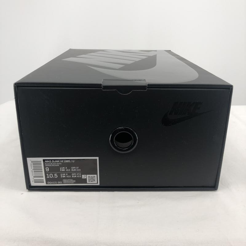 【】NIKE×UNDERCOVER DUNK HI 1985 メンズ ブラック ハイカット サイズ27cm DQ4121-001 ナイキ×アンダーカバー 9