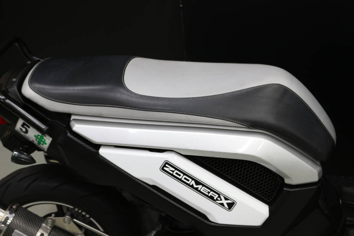 HONDA ZOOMER-X ズーマーX 改 ロンホイ カスタム ホワイト 綺麗 HONDA ZOOMER-X ズーマーX 改 ロンホイ カスタム ホワイト 綺麗