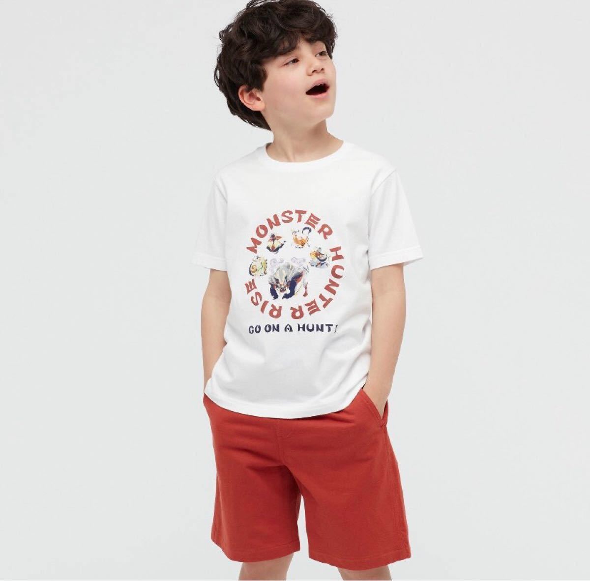 入手困難に4点セット【新品・110cm】 　UNIQLO  ユニクロ UT  　モンスターハンター Tシャツ