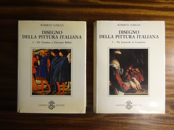 洋書伊文 ロベルト・ロンギ Roberto Longhi, DISEGNO DELLA PITTURA ITALIANA, 2 vols. SANSONI, 1979. 絵画 洋書伊文 ロベルト・ロンギ Roberto Longhi, DISEGNO DELLA PITTURA ITALIANA, 2 vols. SANSONI, 1979. 絵画
