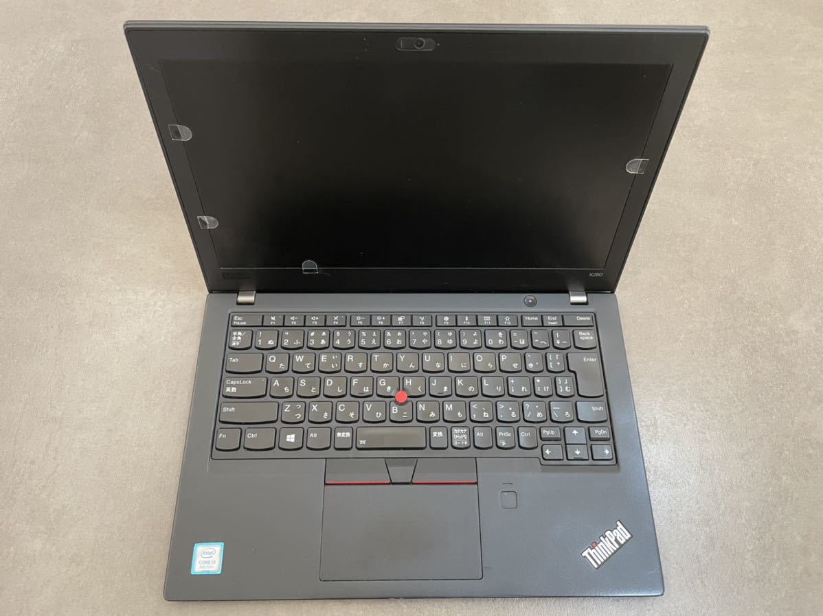 ジャンク品 ThinkPad X280 Core i5 8250U メモリ8G Lenovo ノート