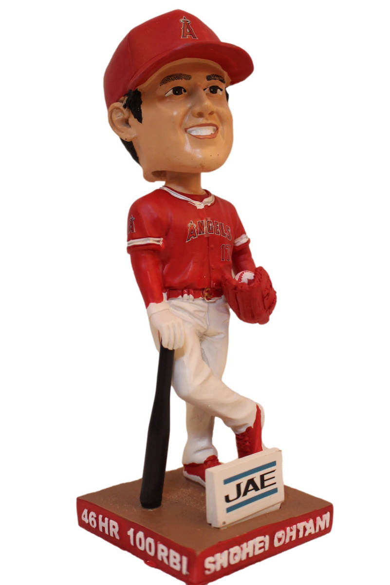 新品未使用未開封 大谷翔平 選手 bobblehead フィギュア 2022/4/8 球場配布 Historic Season バブルヘッド人形  ボブルヘッド