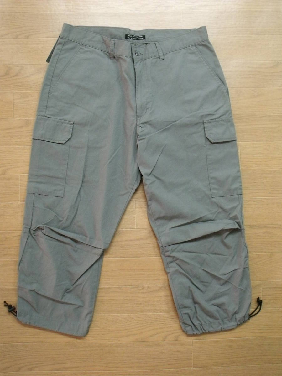 ★　BLUE WAY　 八分丈ワークパンツ　新品　LL(34)　M607-61