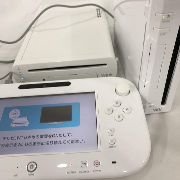 A1695905】任天堂 Wii U シロ ベーシックセット WUP-S-WAAA/Wii