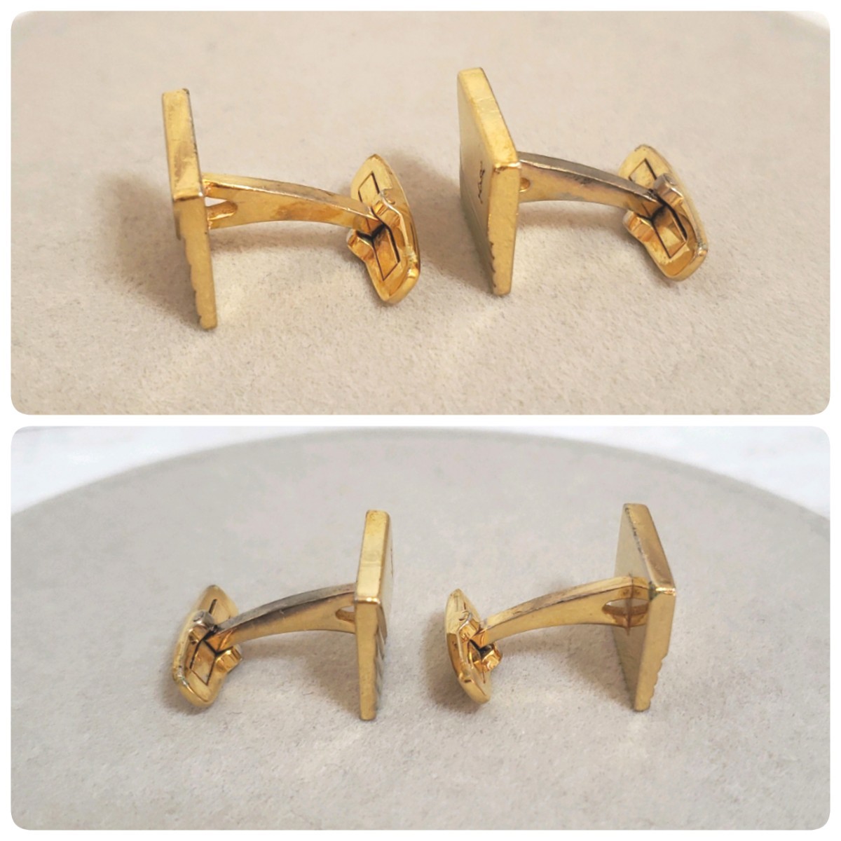 箱付き・良品】YSL イヴサンローラン ネクタイピン カフス 箱付き・良品】YSL イヴサンローラン ネクタイピン カフス