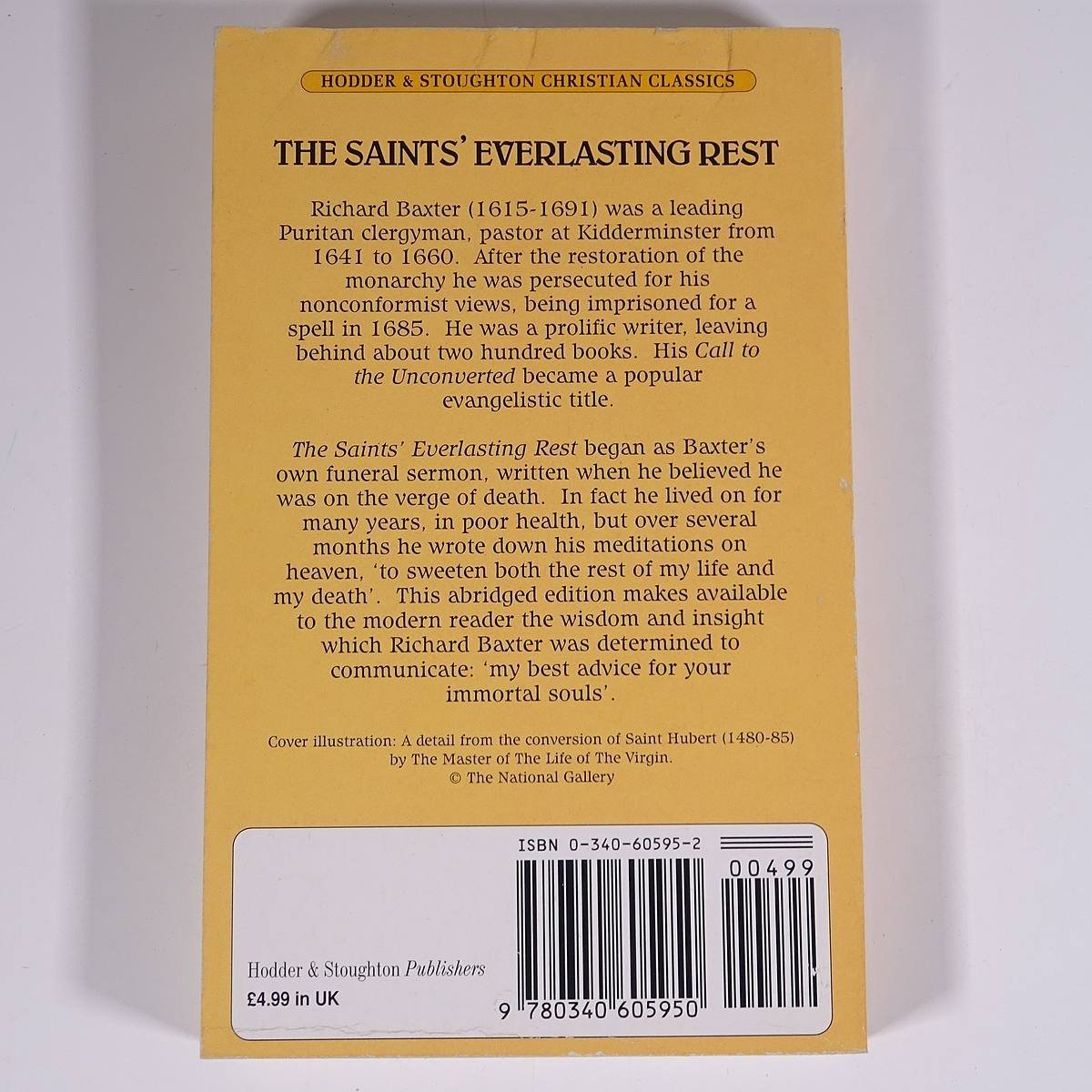 【英語洋書】 THE SAINTS’ EVERLASTING REST 聖人の永眠 Richard Baxter リチャード・バクスター著 1994 単行本 キリスト教_画像2