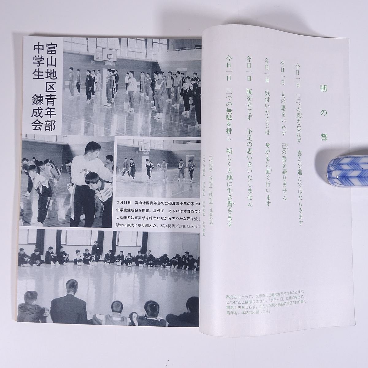 青年と倫理 1995/6 実践倫理宏正会 小冊子 会報_画像5