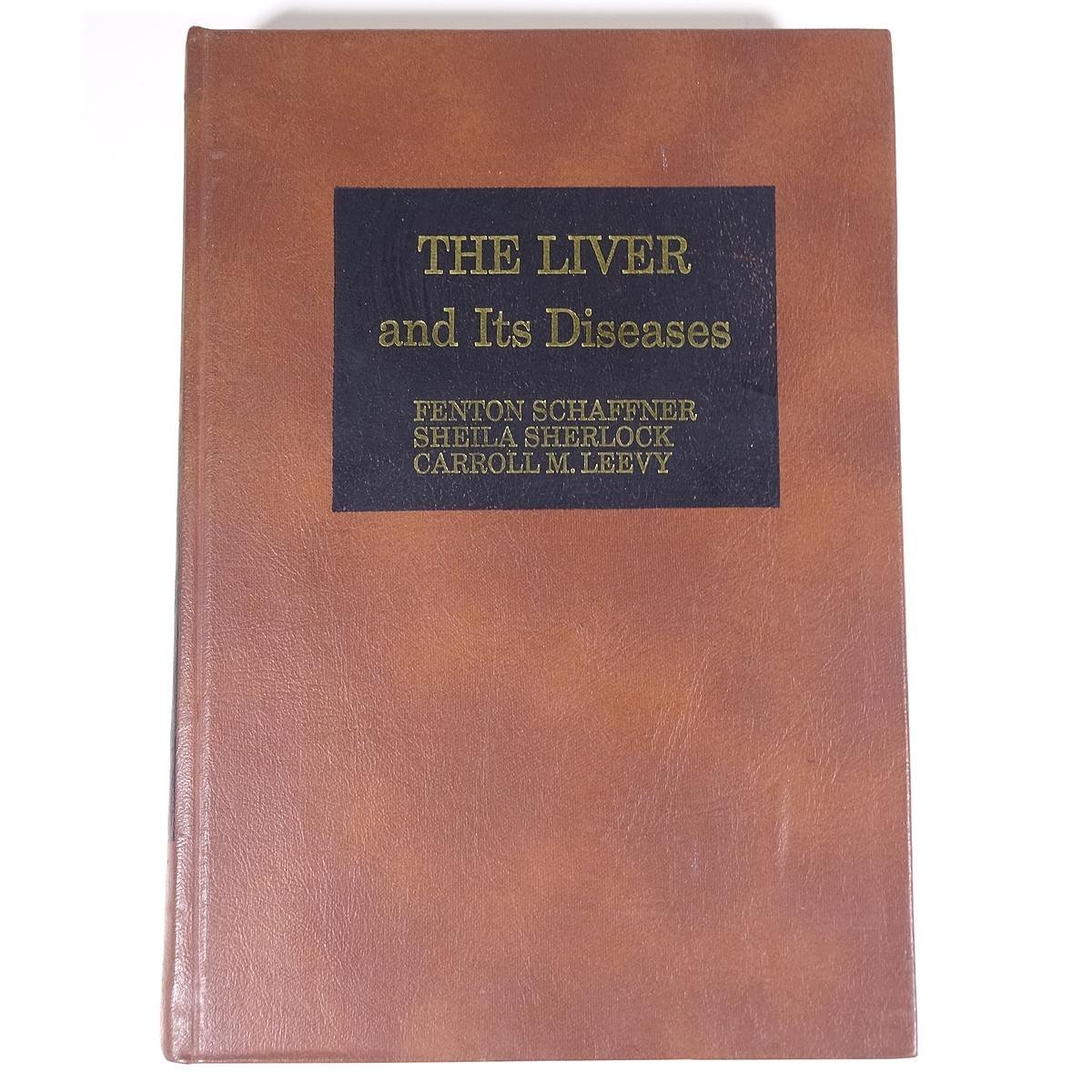【英語洋書】 THE LIVER and Its Diseases 肝臓とその病気 SCHAFFNER シャフナーほか著 1974 大型本 医学 医療 治療 病院 医者_画像1