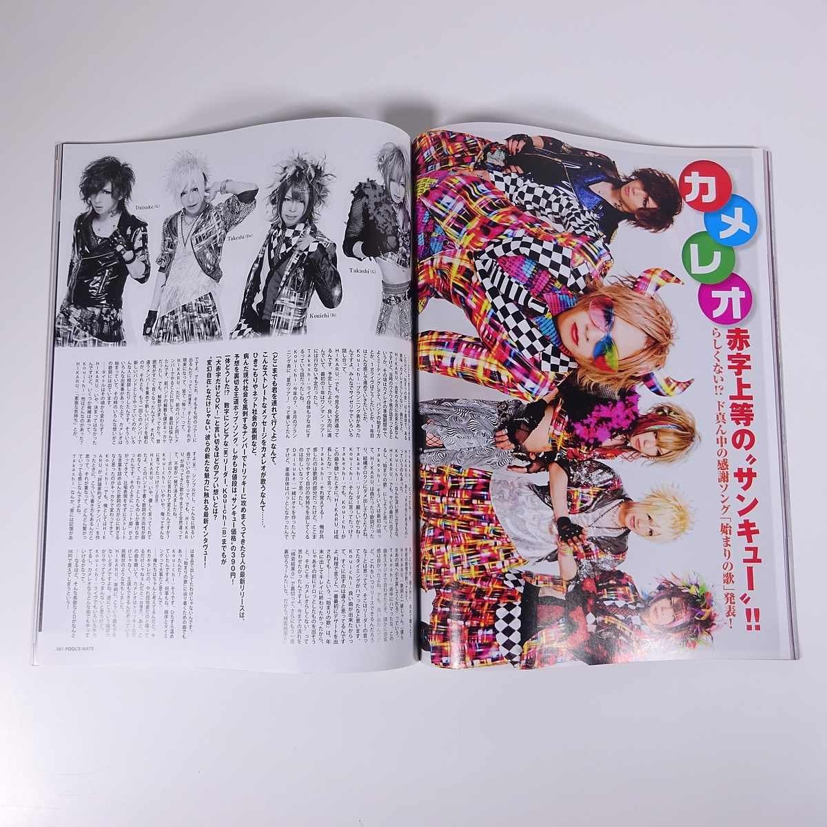 FOOL’S MATE フールズメイト ROCK PRESS 2013/1 雑誌 音楽 ロックバンド V系 表紙・Acid Black Cherry DAMIJAW LUNA SEA Gackt ほか_画像9