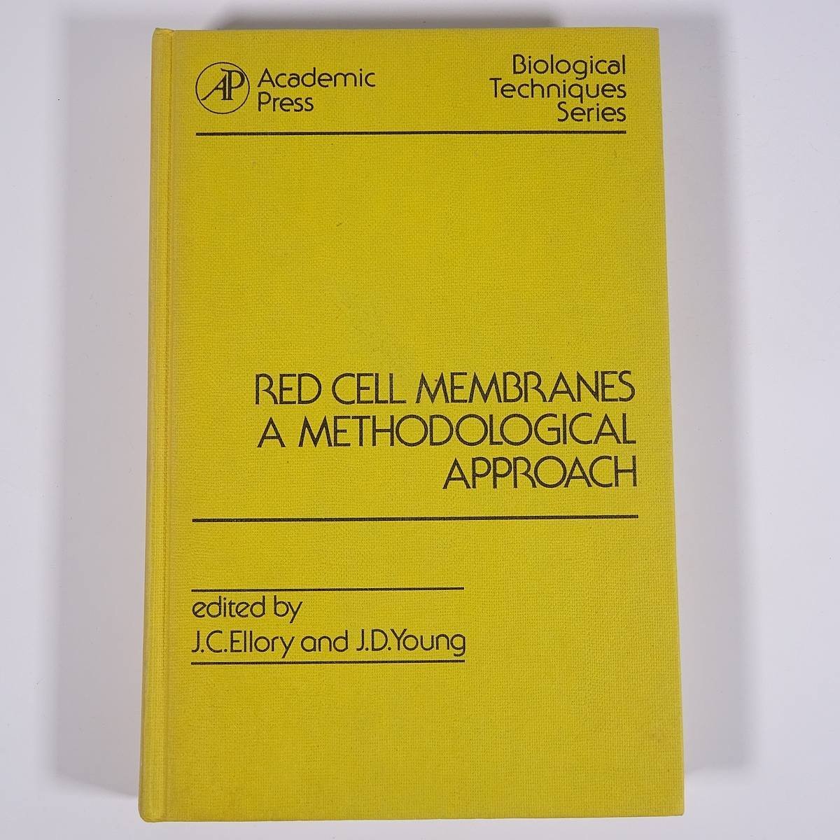 【英語洋書】 RED CELL MEMBRANES A METHODOLOGICAL APPROACH 赤血球膜 方法論的アプローチ Ellory エロリーほか 1982 単行本 生物学 化学_画像1